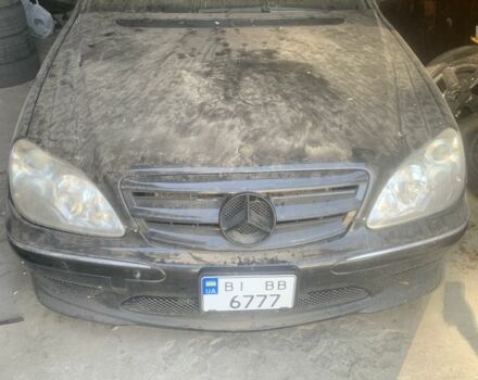 Чорний Мерседес С Клас, об'ємом двигуна 5 л та пробігом 350 тис. км за 4500 $, фото 7 на Automoto.ua