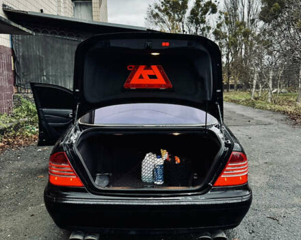 Черный Мерседес С Класс, объемом двигателя 4.97 л и пробегом 266 тыс. км за 9500 $, фото 13 на Automoto.ua