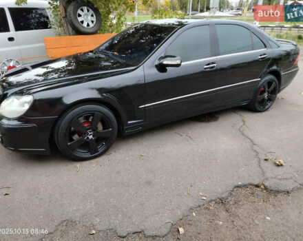 Мерседес С Клас 2003 у Миколаєві на Automoto.ua Чорний Мерседес С Клас, об'ємом двигуна 4.97 л та пробігом 222 тис. км за 4000 $, фото 8 на Automoto.ua