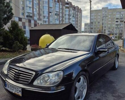 Черный Мерседес С Класс, объемом двигателя 3.2 л и пробегом 350 тыс. км за 6900 $, фото 4 на Automoto.ua