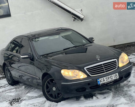 Чорний Мерседес С Клас, об'ємом двигуна 4 л та пробігом 372 тис. км за 3500 $, фото 7 на Automoto.ua