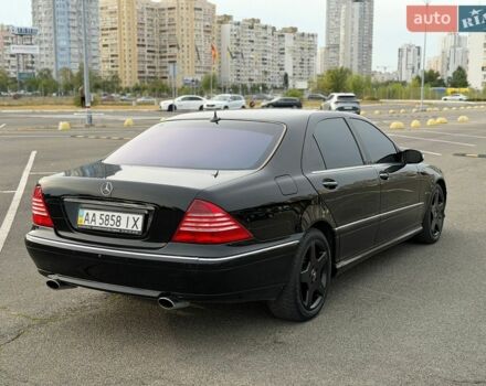 Чорний Мерседес С Клас, об'ємом двигуна 5 л та пробігом 288 тис. км за 5500 $, фото 44 на Automoto.ua