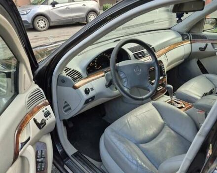 Черный Мерседес С Класс, объемом двигателя 3.2 л и пробегом 350 тыс. км за 6900 $, фото 9 на Automoto.ua