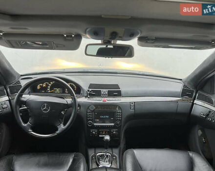 Чорний Мерседес С Клас, об'ємом двигуна 4 л та пробігом 372 тис. км за 3500 $, фото 20 на Automoto.ua