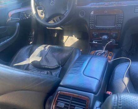 Черный Мерседес С Класс, объемом двигателя 5 л и пробегом 350 тыс. км за 7000 $, фото 8 на Automoto.ua