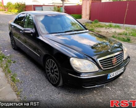 Черный Мерседес С Класс, объемом двигателя 3.2 л и пробегом 238 тыс. км за 6700 $, фото 4 на Automoto.ua