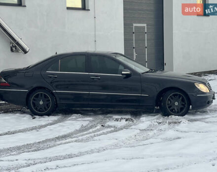 Чорний Мерседес С Клас, об'ємом двигуна 4 л та пробігом 372 тис. км за 3500 $, фото 13 на Automoto.ua