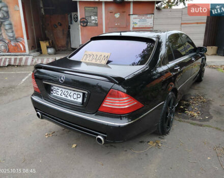 Мерседес С Клас 2003 у Миколаєві на Automoto.ua Чорний Мерседес С Клас, об'ємом двигуна 4.97 л та пробігом 222 тис. км за 4000 $, фото 4 на Automoto.ua