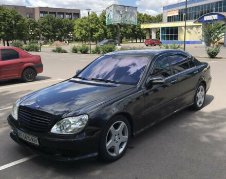 Чорний Мерседес С Клас, об'ємом двигуна 5 л та пробігом 360 тис. км за 7900 $, фото 12 на Automoto.ua