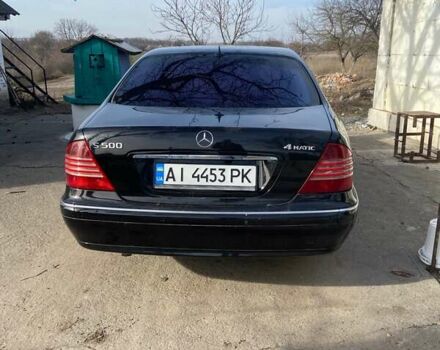 Черный Мерседес С Класс, объемом двигателя 5 л и пробегом 350 тыс. км за 7000 $, фото 1 на Automoto.ua