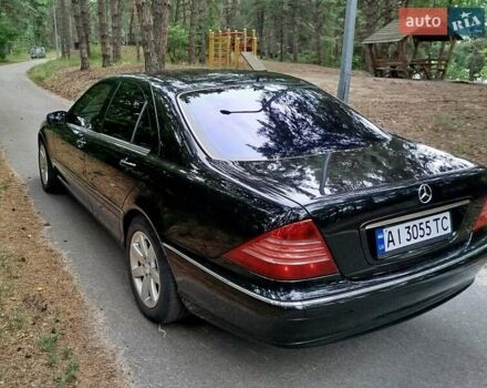 Чорний Мерседес С Клас, об'ємом двигуна 4.97 л та пробігом 508 тис. км за 7000 $, фото 4 на Automoto.ua