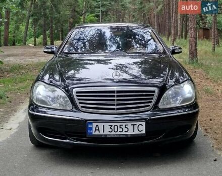 Чорний Мерседес С Клас, об'ємом двигуна 5 л та пробігом 450 тис. км за 7200 $, фото 30 на Automoto.ua