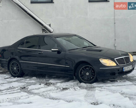 Чорний Мерседес С Клас, об'ємом двигуна 4 л та пробігом 372 тис. км за 3500 $, фото 12 на Automoto.ua