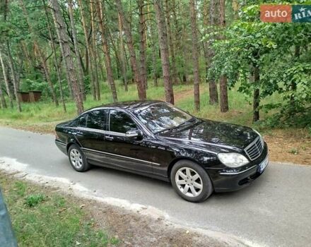 Чорний Мерседес С Клас, об'ємом двигуна 5 л та пробігом 450 тис. км за 7200 $, фото 45 на Automoto.ua