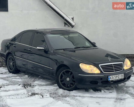 Чорний Мерседес С Клас, об'ємом двигуна 4 л та пробігом 372 тис. км за 3500 $, фото 8 на Automoto.ua