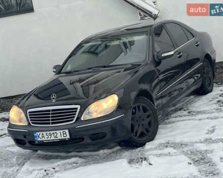 Чорний Мерседес С Клас, об'ємом двигуна 4 л та пробігом 372 тис. км за 3500 $, фото 2 на Automoto.ua