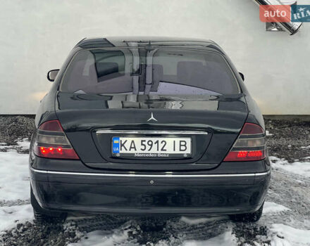 Чорний Мерседес С Клас, об'ємом двигуна 4 л та пробігом 372 тис. км за 3500 $, фото 16 на Automoto.ua