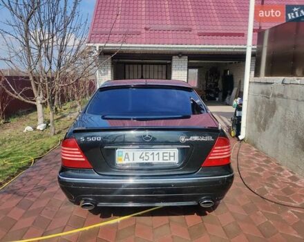 Чорний Мерседес С Клас, об'ємом двигуна 5 л та пробігом 350 тис. км за 8500 $, фото 5 на Automoto.ua