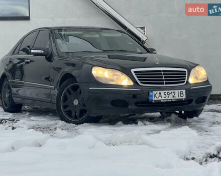 Чорний Мерседес С Клас, об'ємом двигуна 4 л та пробігом 372 тис. км за 3500 $, фото 9 на Automoto.ua