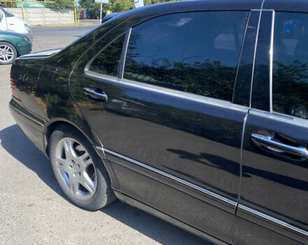 Чорний Мерседес С Клас, об'ємом двигуна 5 л та пробігом 284 тис. км за 6500 $, фото 1 на Automoto.ua
