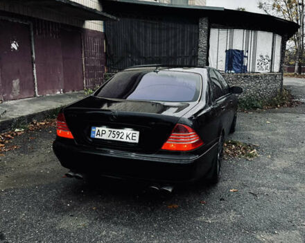 Черный Мерседес С Класс, объемом двигателя 4.97 л и пробегом 266 тыс. км за 9500 $, фото 2 на Automoto.ua