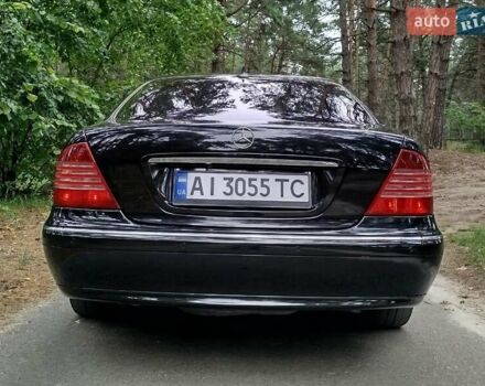 Чорний Мерседес С Клас, об'ємом двигуна 5 л та пробігом 450 тис. км за 7200 $, фото 8 на Automoto.ua