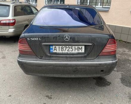 Черный Мерседес С Класс, объемом двигателя 4.97 л и пробегом 350 тыс. км за 3500 $, фото 9 на Automoto.ua