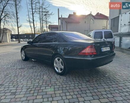 Черный Мерседес С Класс, объемом двигателя 5 л и пробегом 285 тыс. км за 7999 $, фото 14 на Automoto.ua