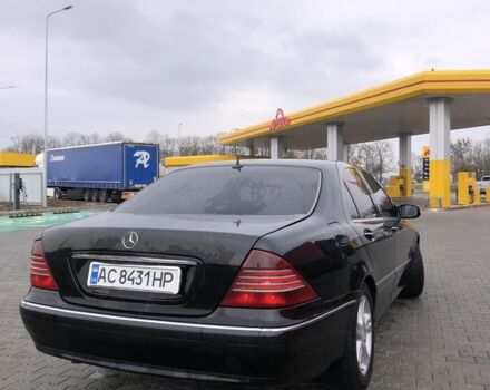 Мерседес С Класс 2004 в Луцке на Automoto.ua Черный Мерседес С Класс, объемом двигателя 3.2 л и пробегом 335 тыс. км за 7500 $, фото 4 на Automoto.ua