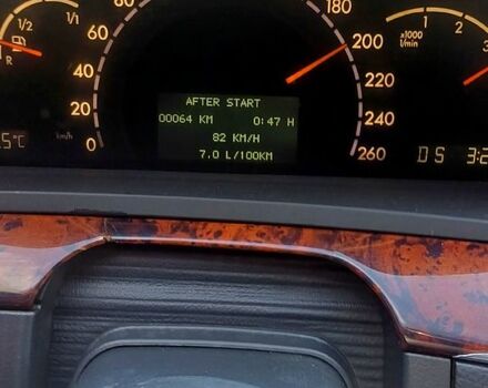 Черный Мерседес С Класс, объемом двигателя 3.2 л и пробегом 500 тыс. км за 7000 $, фото 3 на Automoto.ua