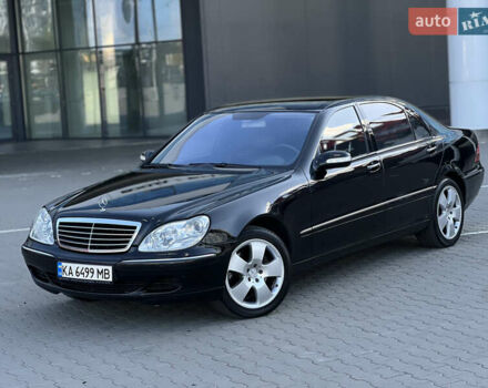 Чорний Мерседес С Клас, об'ємом двигуна 5 л та пробігом 413 тис. км за 7900 $, фото 1 на Automoto.ua