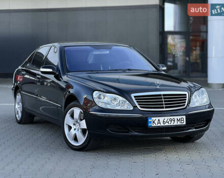 Чорний Мерседес С Клас, об'ємом двигуна 5 л та пробігом 413 тис. км за 7500 $, фото 12 на Automoto.ua