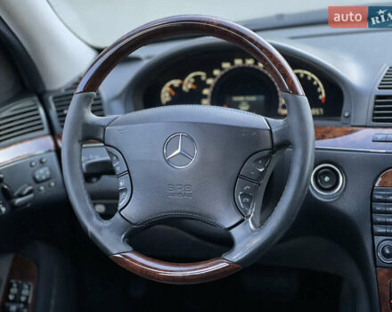 Чорний Мерседес С Клас, об'ємом двигуна 5 л та пробігом 413 тис. км за 7500 $, фото 41 на Automoto.ua