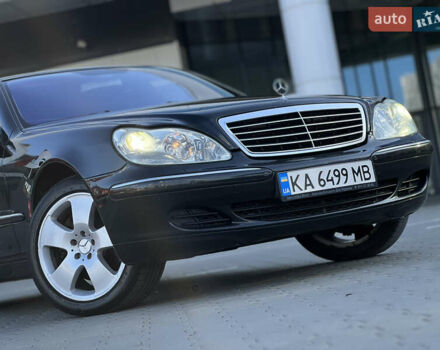 Чорний Мерседес С Клас, об'ємом двигуна 5 л та пробігом 413 тис. км за 7500 $, фото 13 на Automoto.ua