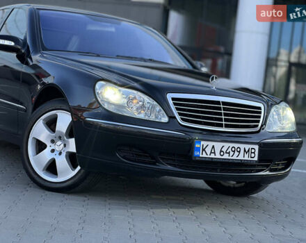 Чорний Мерседес С Клас, об'ємом двигуна 5 л та пробігом 413 тис. км за 7500 $, фото 14 на Automoto.ua