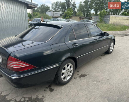 Черный Мерседес С Класс, объемом двигателя 3.2 л и пробегом 430 тыс. км за 6000 $, фото 2 на Automoto.ua