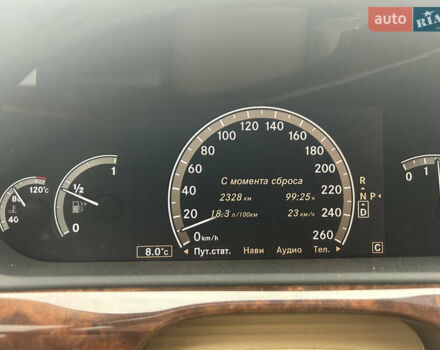 Черный Мерседес С Класс, объемом двигателя 5.46 л и пробегом 301 тыс. км за 13000 $, фото 14 на Automoto.ua