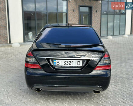 Черный Мерседес С Класс, объемом двигателя 5.5 л и пробегом 299 тыс. км за 9500 $, фото 12 на Automoto.ua