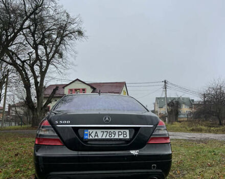 Черный Мерседес С Класс, объемом двигателя 5.46 л и пробегом 241 тыс. км за 5999 $, фото 4 на Automoto.ua