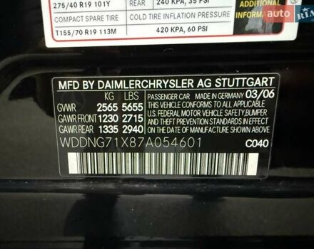 Черный Мерседес С Класс, объемом двигателя 5.4 л и пробегом 425 тыс. км за 11500 $, фото 31 на Automoto.ua