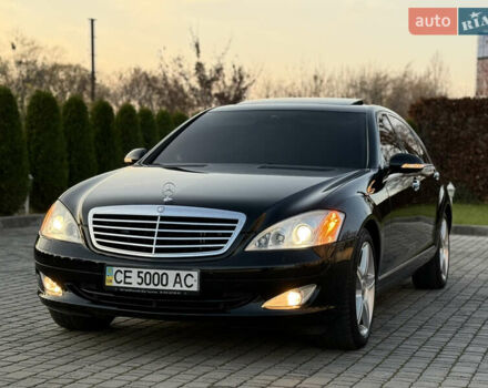 Чорний Мерседес С Клас, об'ємом двигуна 5.46 л та пробігом 224 тис. км за 11200 $, фото 74 на Automoto.ua