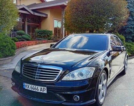 Чорний Мерседес С Клас, об'ємом двигуна 5.5 л та пробігом 235 тис. км за 10999 $, фото 11 на Automoto.ua