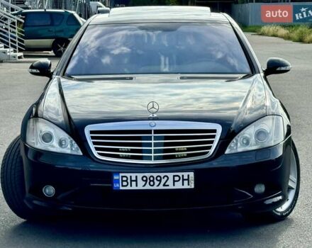 Чорний Мерседес С Клас, об'ємом двигуна 5.46 л та пробігом 241 тис. км за 9999 $, фото 13 на Automoto.ua