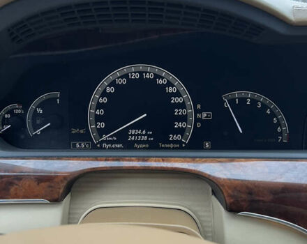 Черный Мерседес С Класс, объемом двигателя 5.46 л и пробегом 241 тыс. км за 5999 $, фото 11 на Automoto.ua