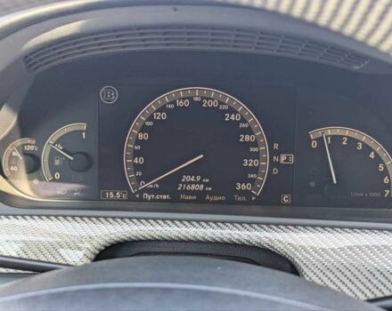 Черный Мерседес С Класс, объемом двигателя 5.5 л и пробегом 217 тыс. км за 10999 $, фото 23 на Automoto.ua