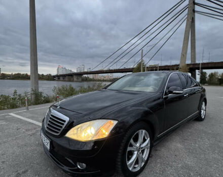 Чорний Мерседес С Клас, об'ємом двигуна 5 л та пробігом 229 тис. км за 8700 $, фото 3 на Automoto.ua