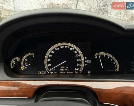 Черный Мерседес С Класс, объемом двигателя 5.4 л и пробегом 425 тыс. км за 11500 $, фото 19 на Automoto.ua