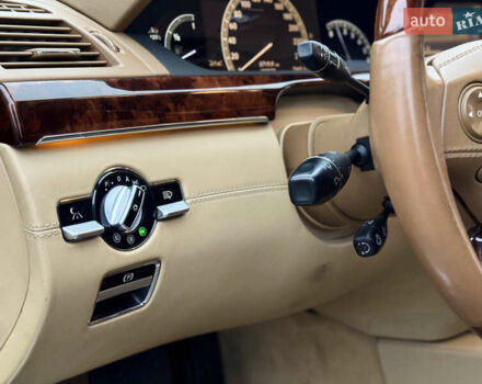 Чорний Мерседес С Клас, об'ємом двигуна 5.51 л та пробігом 193 тис. км за 12700 $, фото 33 на Automoto.ua