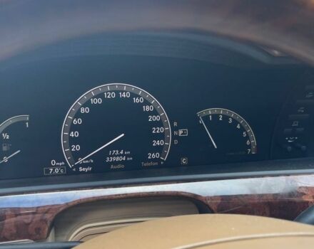 Чорний Мерседес С Клас, об'ємом двигуна 3.5 л та пробігом 340 тис. км за 8450 $, фото 7 на Automoto.ua