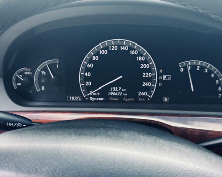 Чорний Мерседес С Клас, об'ємом двигуна 3.5 л та пробігом 190 тис. км за 10500 $, фото 19 на Automoto.ua